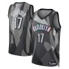 Maillot Basket Homme Brooklyn Nets Dennis Schroder 2024-25 Nike City Edition Gris Swingman
